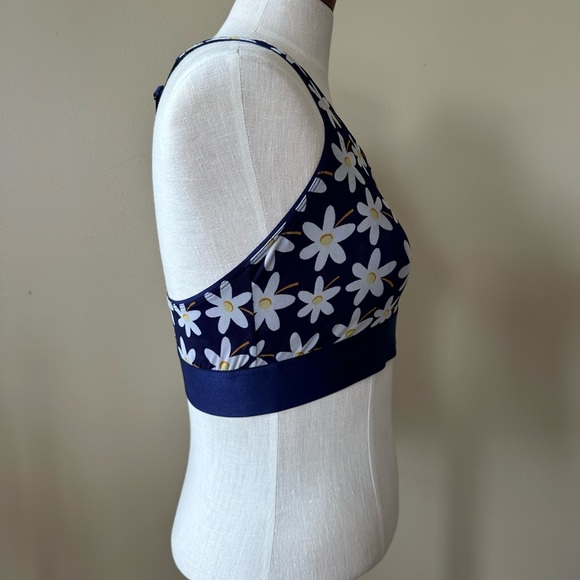 Mesh Daisy Print Parade Bralette - Picture 4 of 5